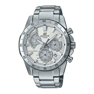 Casio Analog Silver Dial Mens Watch-EQS-930MD-8AVUDF