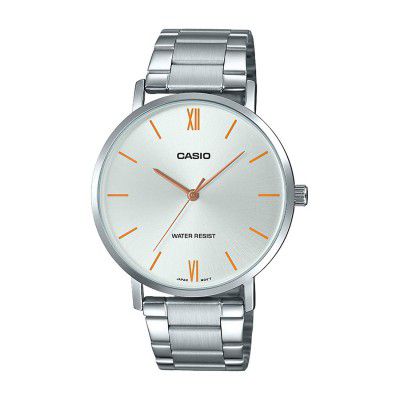 Casio Analog Silver Dial Mens Watch-MTP-VT01D-7BUDF (A1614)