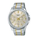 Casio Analog Silver Dial Mens Watch-MTP-1375HSG-9AVIF (A1657)...