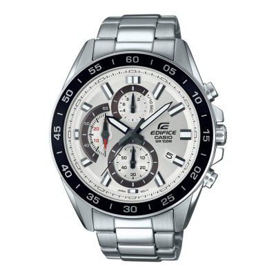Casio Analog White Dial Mens Watch-EFV-550D-7AVUDF