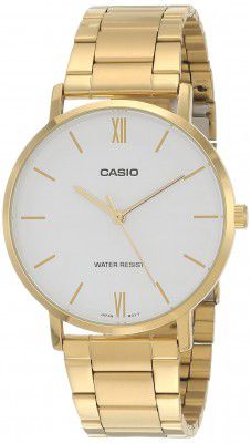 Casio Analog White Dial Mens Watch-MTP-VT01G-7BUDF (A1780)