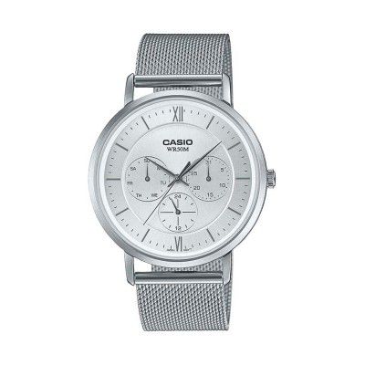 Casio Analog White Dial Mens Watch-MTP-B300M-7AVDF