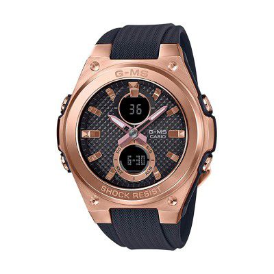 Casio Baby-G Analog-Digital Black Dial Womens Watch MSG-C100G-1ADR(B213)