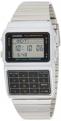 Casio Digital Black Dial Mens Watch-DBC-611-1DF