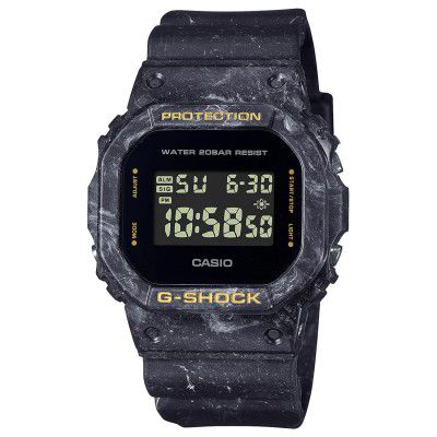 Casio Digital Black Dial Mens Watch-DW-5600WS-1DR