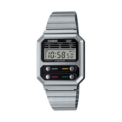 Casio Digital Dial Unisex-Adult Watch-A100WE-1ADF