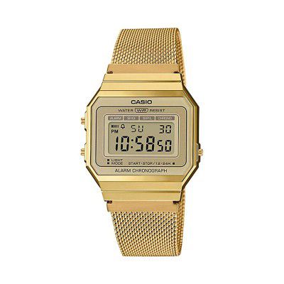 Casio Digital Gold Dial Watch - A700WMG-9ADF(D171)