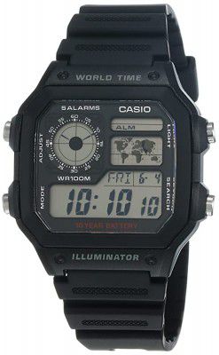 Casio Digital Mens Watch-AE-1200WH-1AVDF (D097)