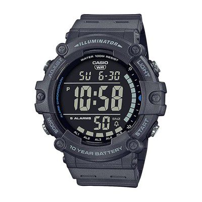 Casio Digital Mens Watch-AE-1500WH-8BVDF