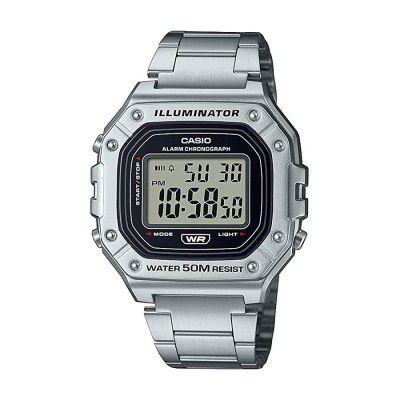 Casio Digital Unisex-Adult Watch-W-218HD-1AVDF 