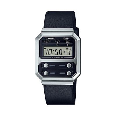 Casio Digital Unisexs Watch-A100WEL-1ADF