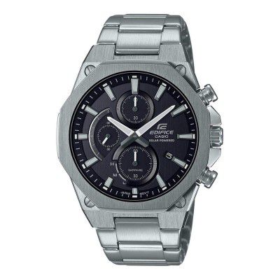 Casio Edifice Analog Black Dial Mens Watch-EFS-S570D-1AUDF