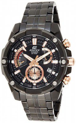 Casio Edifice Analog Black Dial Mens Watch-EFR-559DC-1AVUDF (EX428)