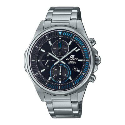 Casio Edifice Analog Black Dial Mens Watch-EFR-S572D-1AVUDF