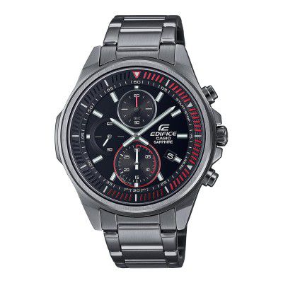 Casio Edifice Analog Black Dial Mens Watch-EFR-S572DC-1AVUDF