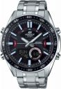 Casio Edifice Analog-Digital Black Dial Mens Watch-EFV-C100D-1AVDF (EX438)...