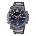 Casio Edifice Analog-Digital Black Dial Mens Watch-ECB-20DC-1ADF...
