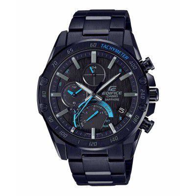 Casio Edifice Bluetooth Connect Analog Black Dial Mens Watch-EQB-1000XDC-1ADR (ED501)