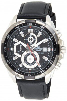 Casio Edifice Chronograph Black Dial Mens Watch-EFR-539L-1AVUDF (EX193)