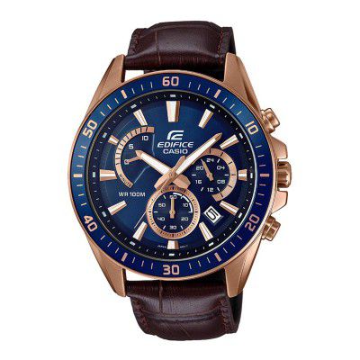 Casio Edifice Chronograph Blue Dial Mens Watch - EFR-552GL-2AVUDF(EX358)