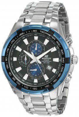 Casio Edifice Chronograph Blue Dial Mens Watch-EF-539D-1A2VDF (ED462)