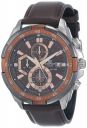 Casio Edifice Chronograph Brown Dial Mens Watch-EFR-539L-5AVUDF (EX194)...