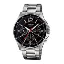Casio Enticer Analog Black Dial Men's Watch - MTP-1374D-1AVDF (A832)...