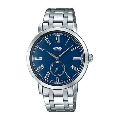 Casio Enticer Analog Blue Dial Mens Watch-MTP-E150D-2BVDF (A1386)
