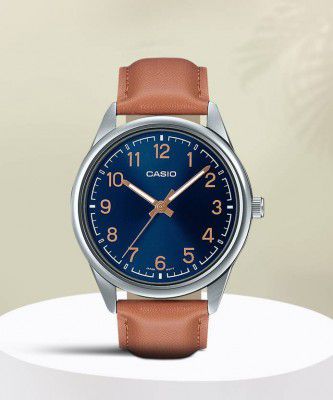 CASIO ENTICER Analog Watch - For Men A2036 (MTP-V005L-2B4UDF)