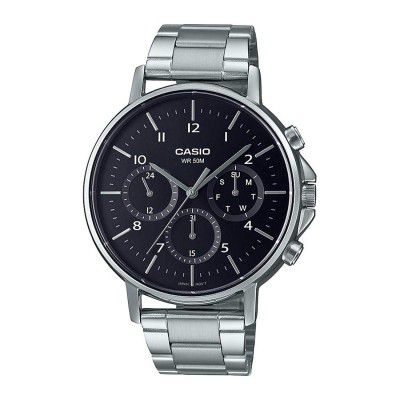 Casio Enticer Men Analog Black Dial Watch-MTP-E321D-1AVDF