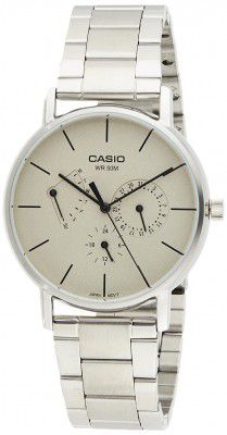 Casio Enticer Men Analog Silver Dial Watch-MTP-E320D-9EVDF