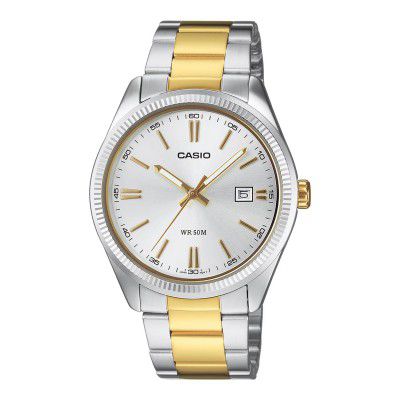 Casio Enticer Men MTP-1302PSG-7AVEF Analog Silver Dial Men (A2370)