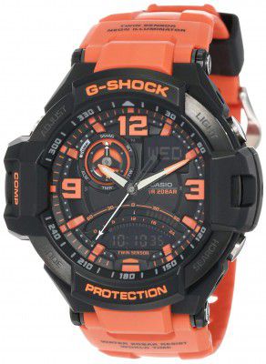 Casio G-Shock Analog Black Dial Mens Watch-GA-1000-4ADR (G468)