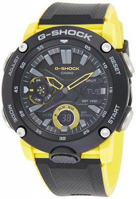 Casio G-Shock Analog-Digital Black Dial Mens Watch-GA-2000-1A9DR (G943)
