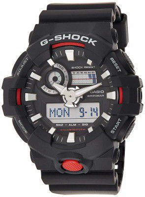 Casio G-Shock Analog-Digital Black Dial Mens Watch-GA-700-1ADR (G714)