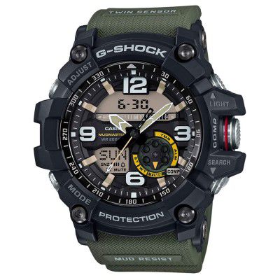 Casio G-Shock Analog-Digital Black Dial Mens Watch-GG-1000-1A3DR (G662)