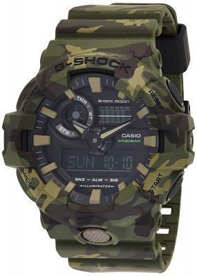 Casio G-Shock Analog-Digital Black Dial Mens Watch-GA-700CM-3ADR (G824)