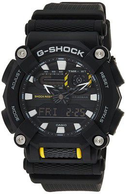 Casio G-Shock Analog-Digital Black Dial Mens Watch-GA-900-1ADR
