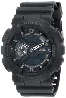 Casio G-Shock Analog-Digital Black Dial Mens Watch-GA-110-1BDR (G317)