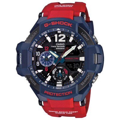 Casio G-Shock Analog-Digital Black Dial Mens Watch-GA-1100-2ADR (G597)