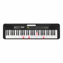 Casio LK-S250 61 Key Portable Keyboard with Lighting Keys to Learn, Black...
