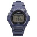 Casio Resin Digital Grey Dial Unisex Watch-W-219H-2Avdf, Bandcolor-Purple...