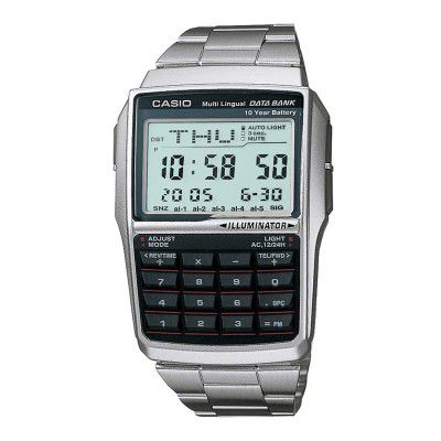 Casio Vintage Series Digital Grey Dial Mens Watch-DBC-32D-1ADF