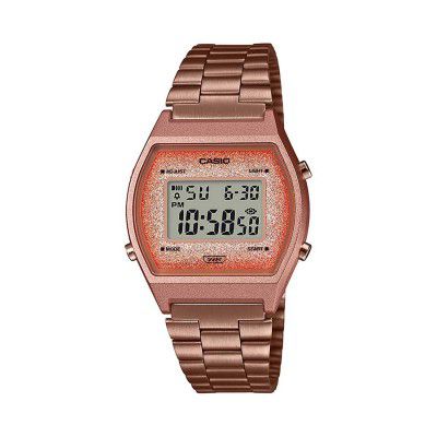 Casio Vintage Series Digital Rose Gold Dial Unisexs Watch-B640WCG-5DF (D187)