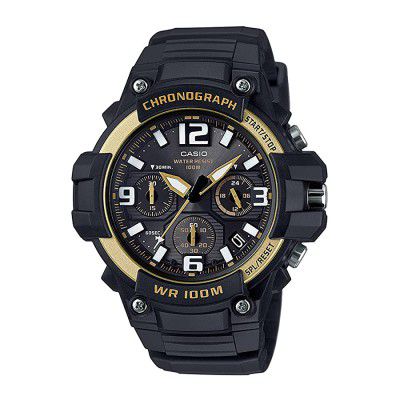 Casio Youth-Analog Black Dial Mens Watch-MCW-100H-9A2VDF (AD215)