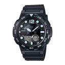 Casio Youth-Combination Analog-Digital Black Dial Mens Watch-AEQ-100W-1AVDF (AD204)...
