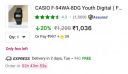 CASIO Youth Digital ( F-94WA-8DG ) Digital Watch - For Men D052...