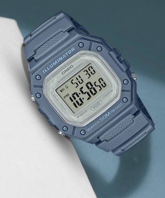 CASIO Youth Digital Watch - For Men & Women D255 (W-218HC-2AVDF)