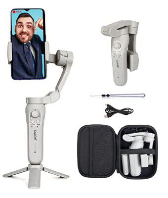 Cason CX5 Handheld 3-Axis Gimbal for Smartphone, Foldable Gimbal Stabilizer 