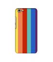 Casotec Rainbow Colors Design 3D Printed Hard Back Case Cover for Vivo Y69...